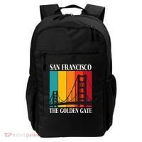 The Golden Gate Bridge From San Francisco California Backpack thumb 0