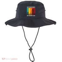 The Golden Gate Bridge From San Francisco California Bucket Hat thumb 0