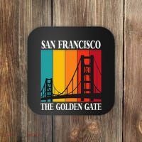 The Golden Gate Bridge From San Francisco California Coaster thumb 0