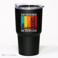The Golden Gate Bridge From San Francisco California Tumbler thumb 0