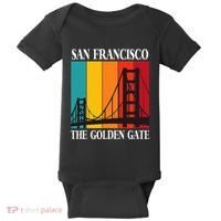 The Golden Gate Bridge From San Francisco California Baby Bodysuit thumb 0
