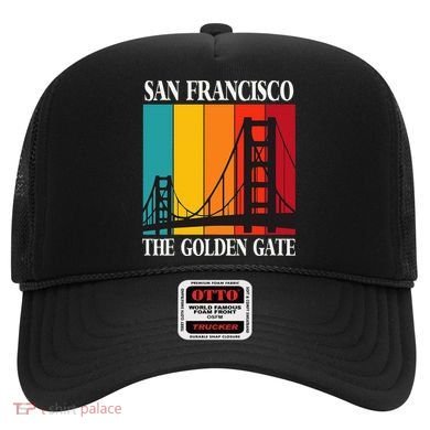 The Golden Gate Bridge From San Francisco California Hat