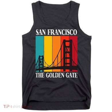 The Golden Gate Bridge From San Francisco California Tank Top