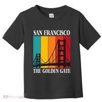 The Golden Gate Bridge From San Francisco California Toddler T-Shirt thumb 0