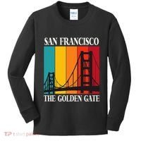 The Golden Gate Bridge From San Francisco California Kids Long Sleeve Shirt thumb 0