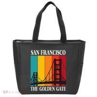 The Golden Gate Bridge From San Francisco California Tote Bag thumb 0