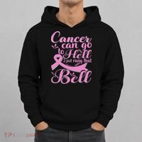 This Girl Got To Ring The Bell Chemo Grad Breast Cancer Hoodie thumb 0
