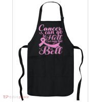 This Girl Got To Ring The Bell Chemo Grad Breast Cancer Apron thumb 0