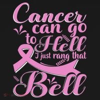 This Girl Got To Ring The Bell Chemo Grad Breast Cancer Apron thumb 3