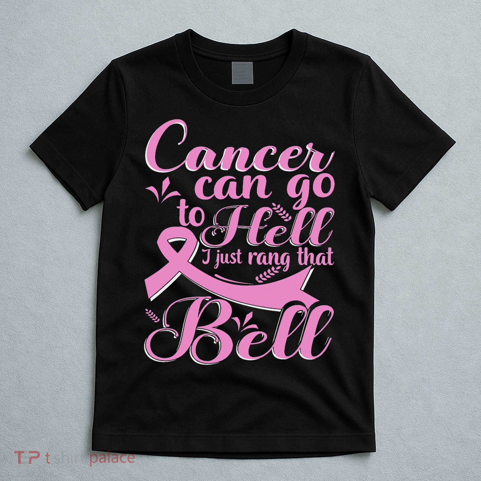 This Girl Got To Ring The Bell Chemo Grad Breast Cancer T-Shirt