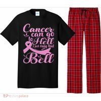 This Girl Got To Ring The Bell Chemo Grad Breast Cancer Pajama Set thumb 0