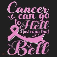 This Girl Got To Ring The Bell Chemo Grad Breast Cancer Tumbler thumb 3