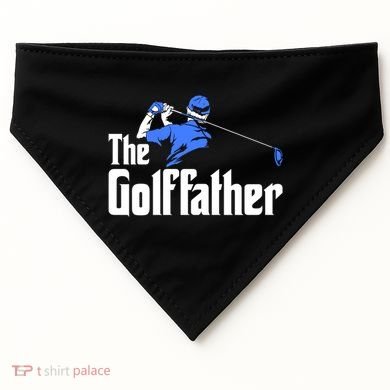 The Golffather Gift Golf Player Meaningful Gift USA-Made Doggie Bandana