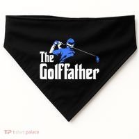 The Golffather Gift Golf Player Meaningful Gift USA-Made Doggie Bandana thumb 0