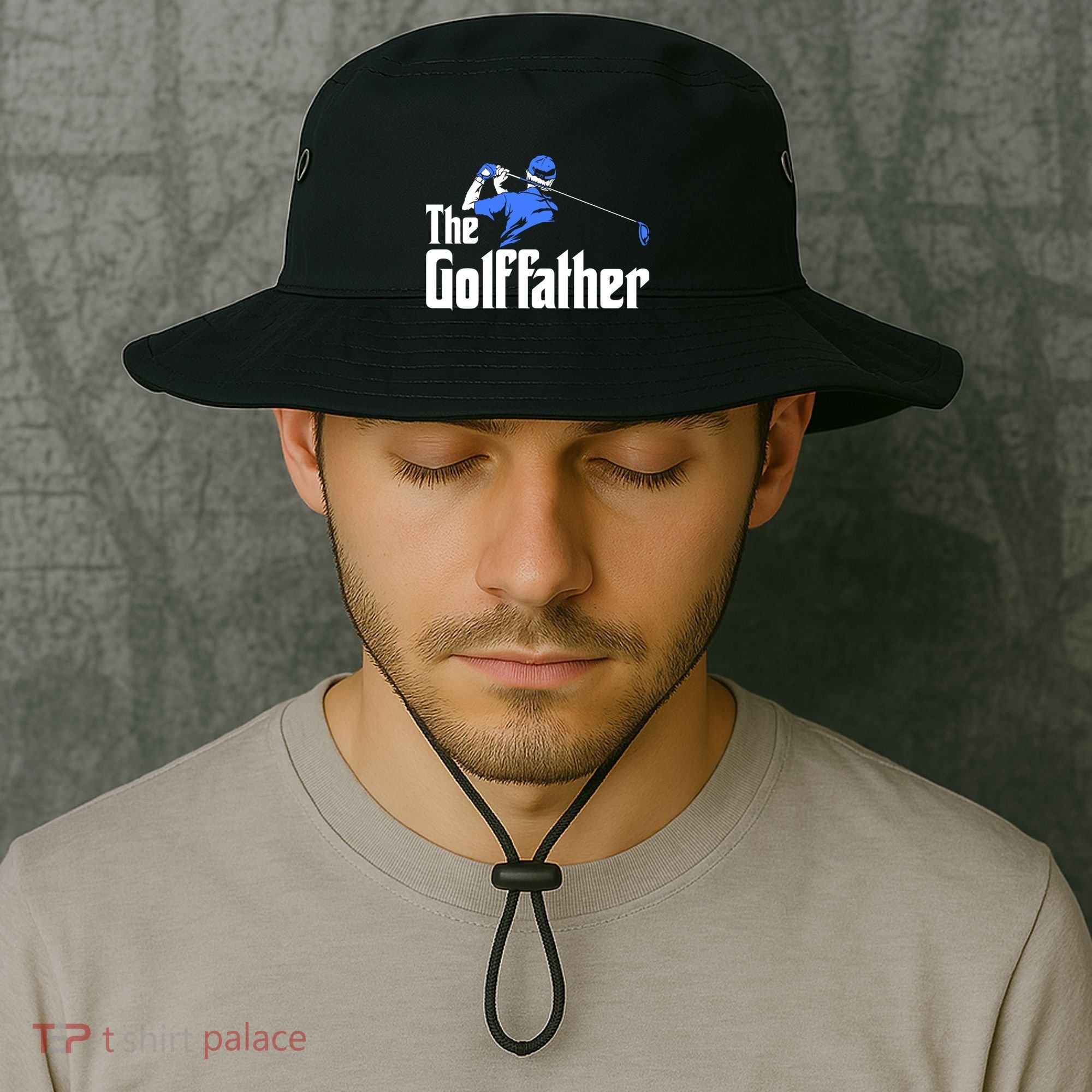The Golffather Gift Golf Player Meaningful Gift Bucket Hat