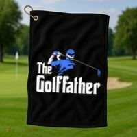 The Golffather Gift Golf Player Meaningful Gift Golf Towel thumb 1