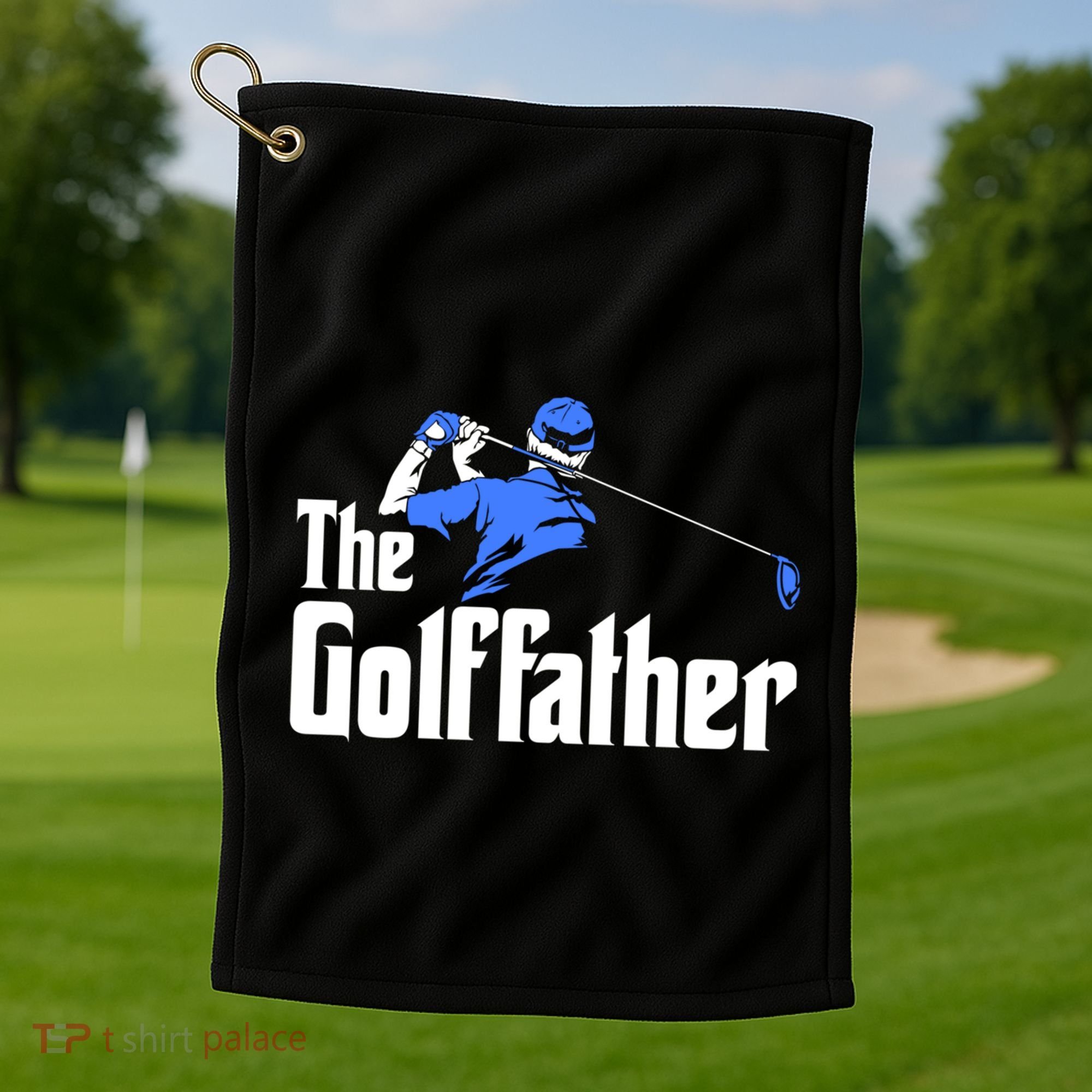 The Golffather Gift Golf Player Meaningful Gift Golf Towel
