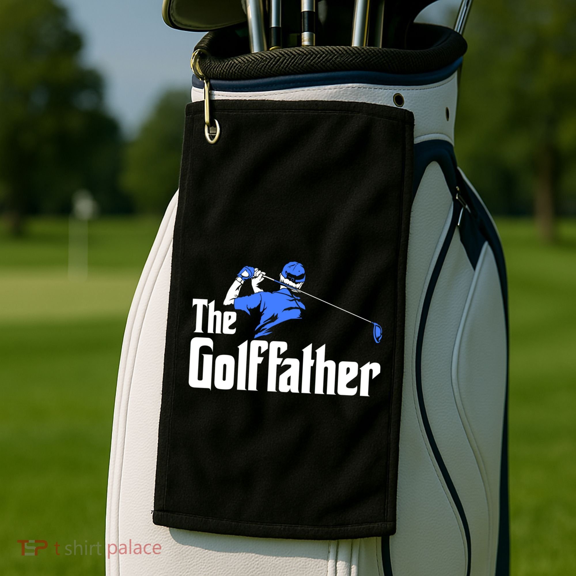 The Golffather Gift Golf Player Meaningful Gift Golf Towel