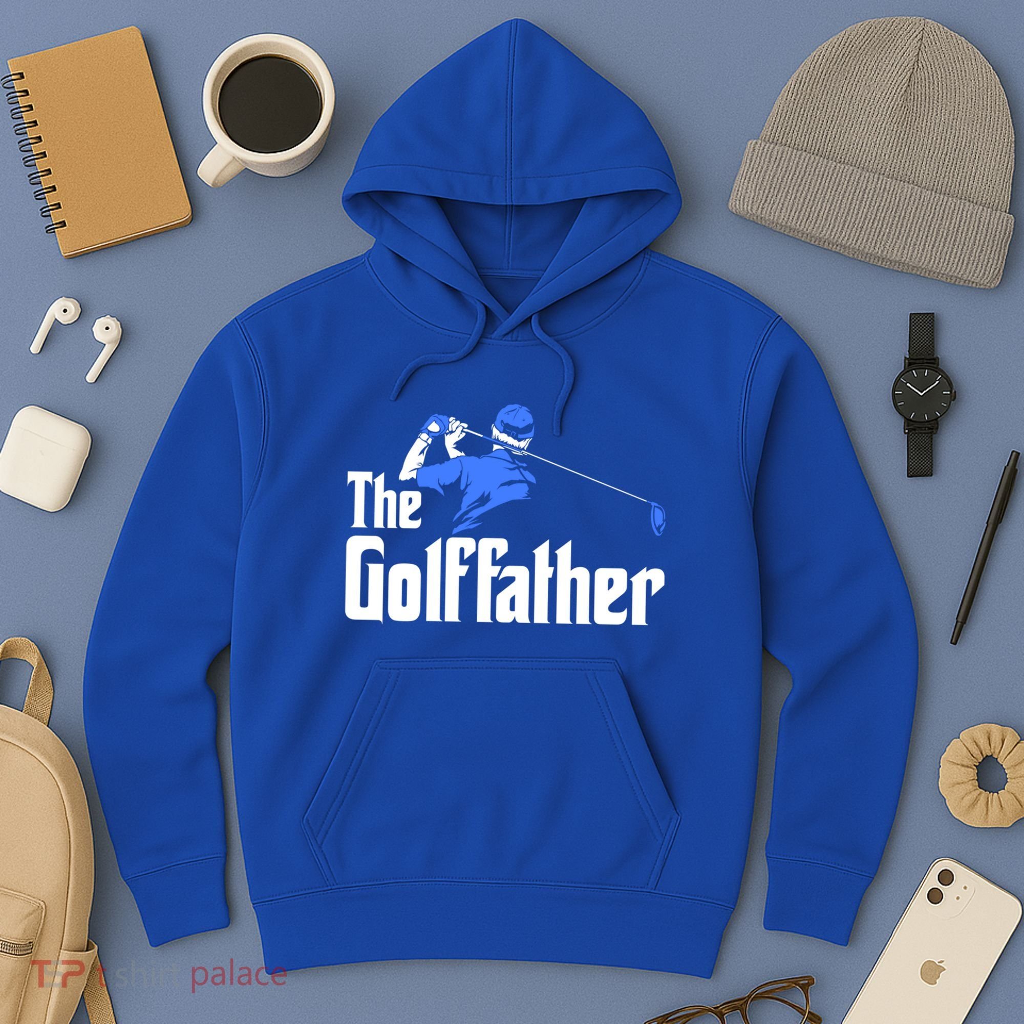 The Golffather Gift Golf Player Meaningful Gift Hoodie
