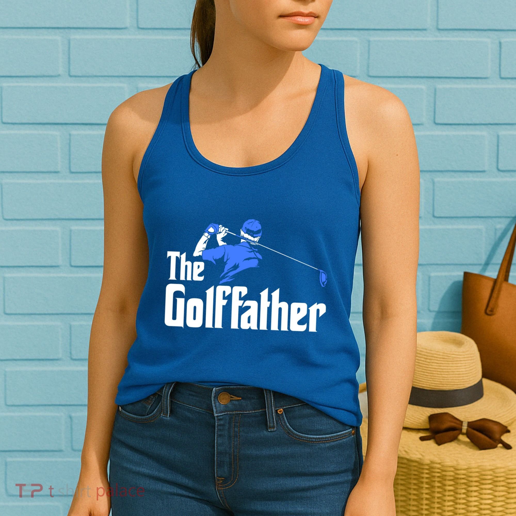 The Golffather Gift Golf Player Meaningful Gift Women's Tank Top