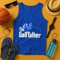 The Golffather Gift Golf Player Meaningful Gift Tank Top thumb 4