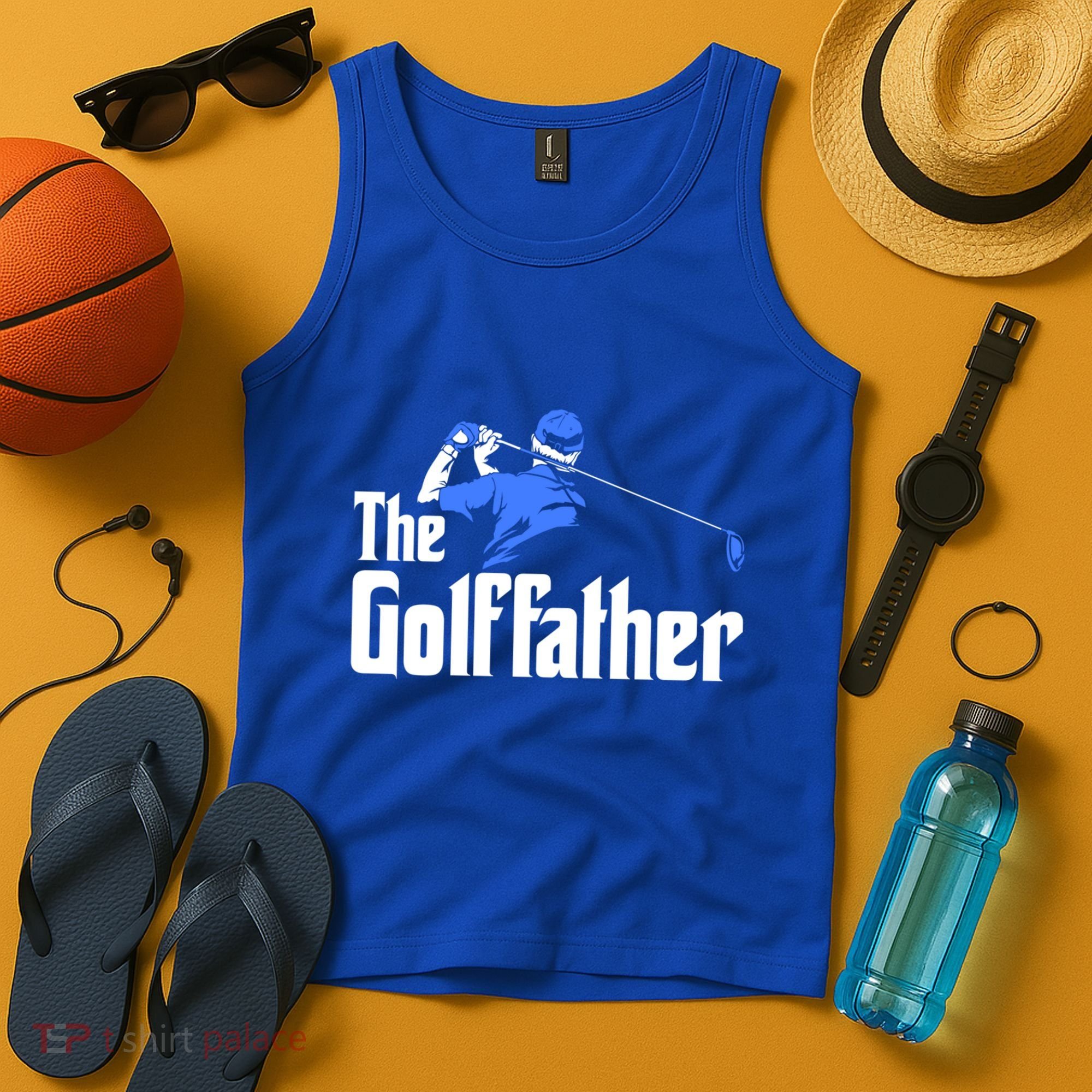 The Golffather Gift Golf Player Meaningful Gift Tank Top