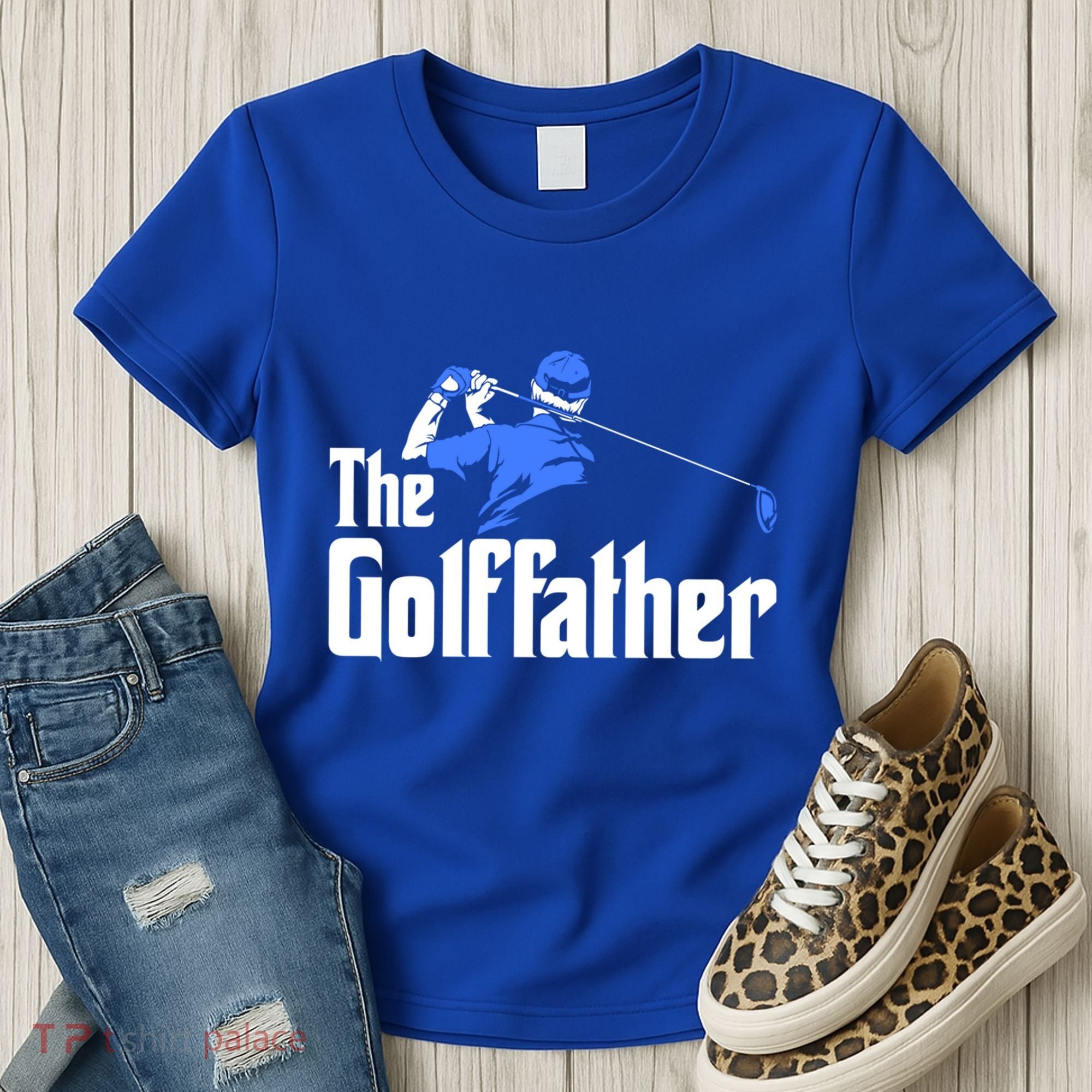 The Golffather Gift Golf Player Meaningful Gift Women's T-Shirt
