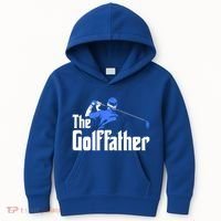 The Golffather Gift Golf Player Meaningful Gift Kids Hoodie thumb 0