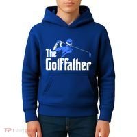 The Golffather Gift Golf Player Meaningful Gift Kids Hoodie thumb 4