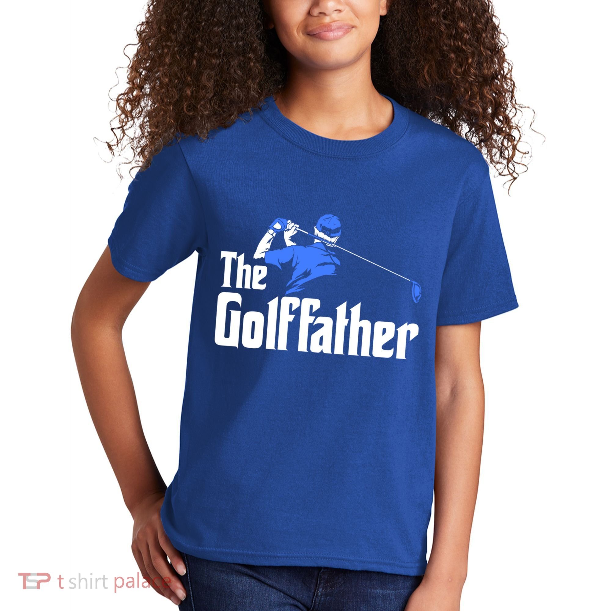 The Golffather Gift Golf Player Meaningful Gift Kids T-Shirt