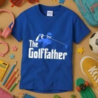 The Golffather Gift Golf Player Meaningful Gift Kids T-Shirt thumb 3