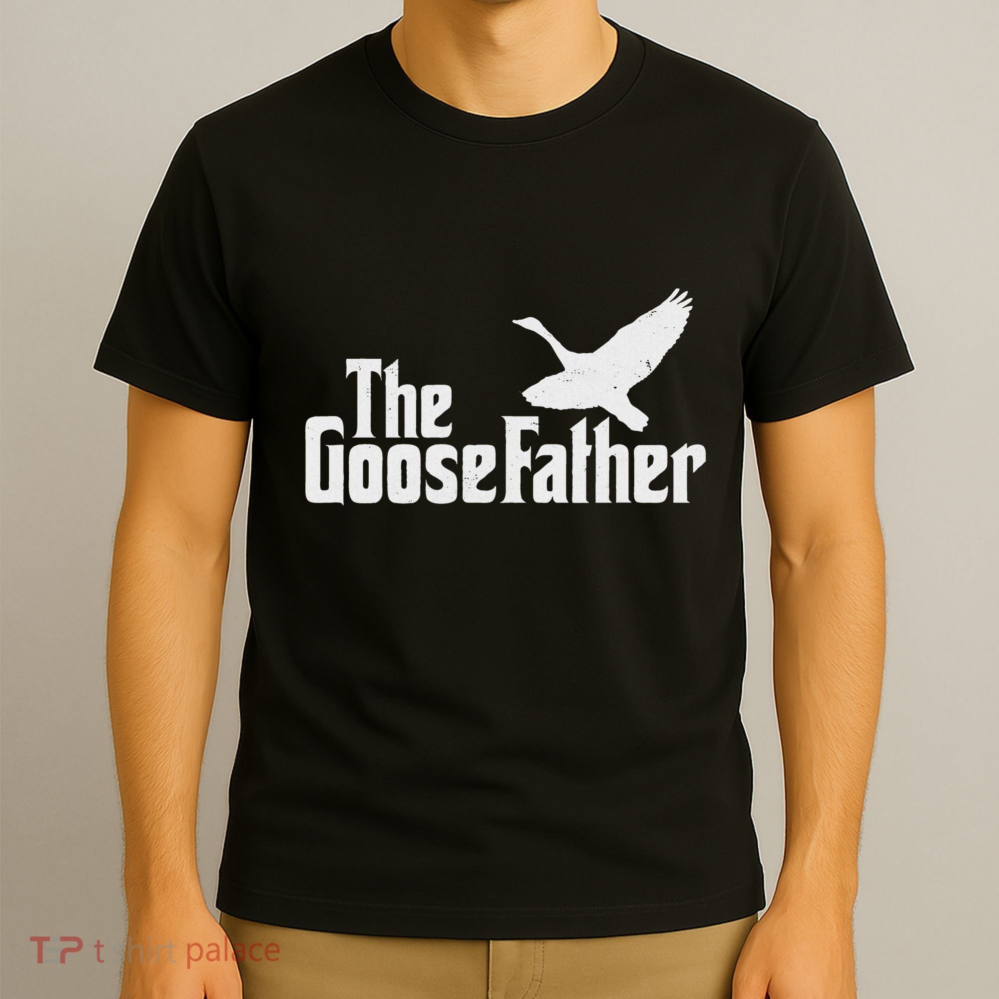 The Goosefather Goose Father Canada Geese Bird Watcher T-Shirt