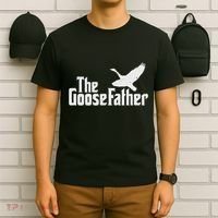 The Goosefather Goose Father Canada Geese Bird Watcher T-Shirt thumb 6