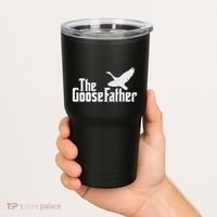 The Goosefather Goose Father Canada Geese Bird Watcher Tumbler thumb 2