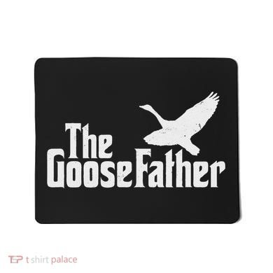 The Goosefather Goose Father Canada Geese Bird Watcher Mousepad