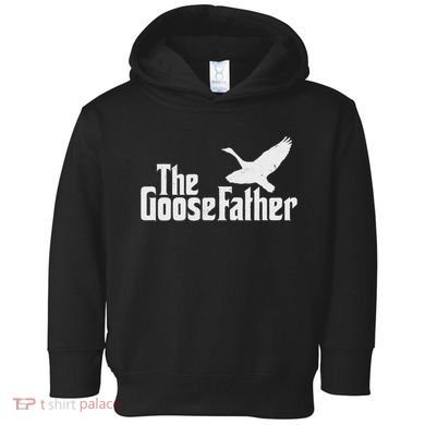 The Goosefather Goose Father Canada Geese Bird Watcher Toddler Hoodie