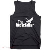 The Goosefather Goose Father Canada Geese Bird Watcher Tank Top thumb 0