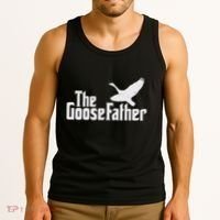 The Goosefather Goose Father Canada Geese Bird Watcher Tank Top thumb 3