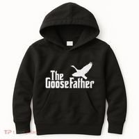 The Goosefather Goose Father Canada Geese Bird Watcher Kids Hoodie thumb 0