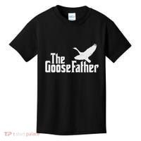 The Goosefather Goose Father Canada Geese Bird Watcher Kids T-Shirt thumb 0