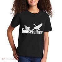 The Goosefather Goose Father Canada Geese Bird Watcher Kids T-Shirt thumb 2