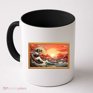 The Great Golden Ratio Wave Coffee Mug