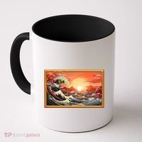 The Great Golden Ratio Wave Coffee Mug thumb 0