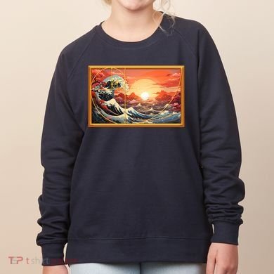 The Great Golden Ratio Wave Women's Sweatshirt