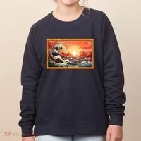 The Great Golden Ratio Wave Women's Sweatshirt thumb 0