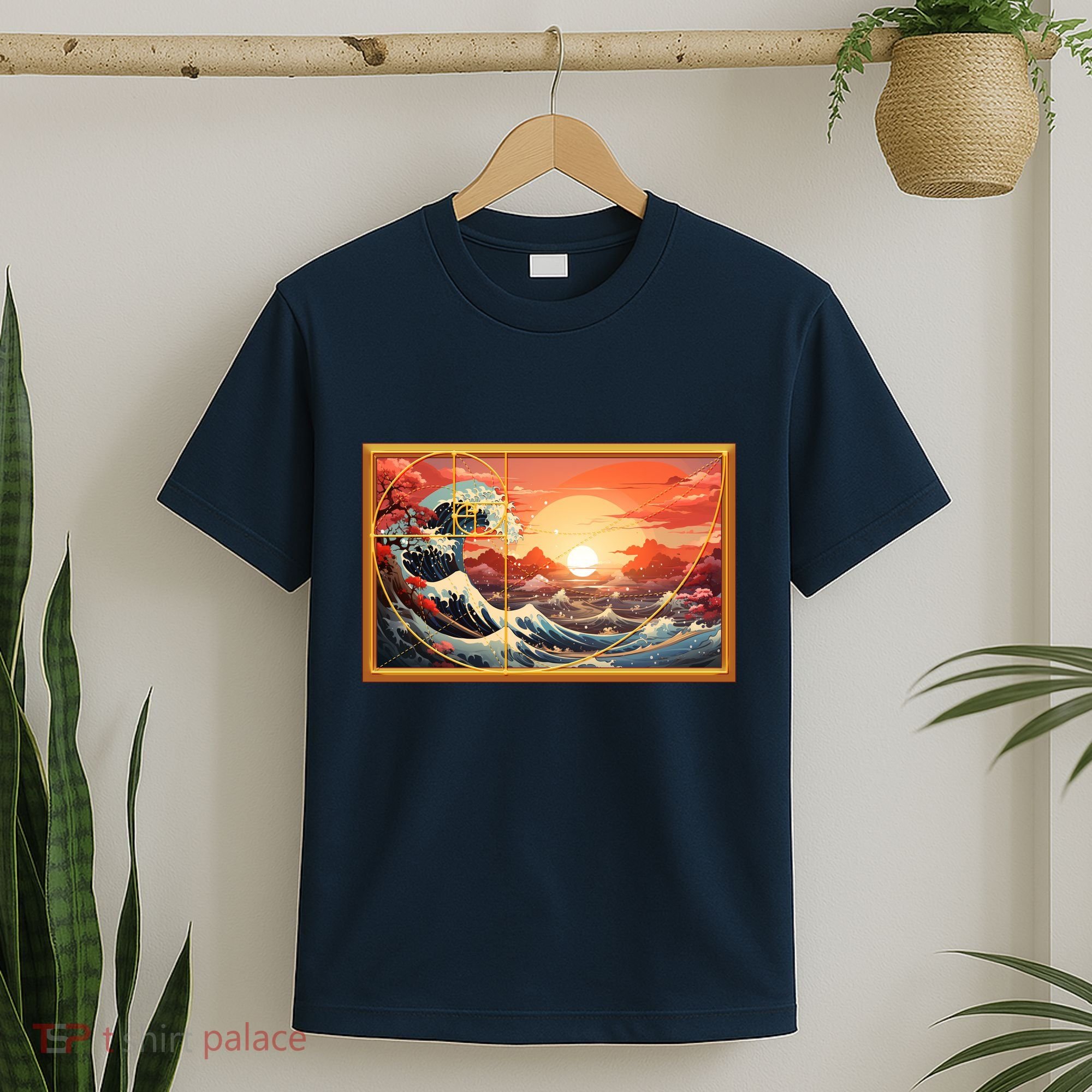 The Great Golden Ratio Wave T-Shirt