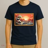 The Great Golden Ratio Wave T-Shirt thumb 3