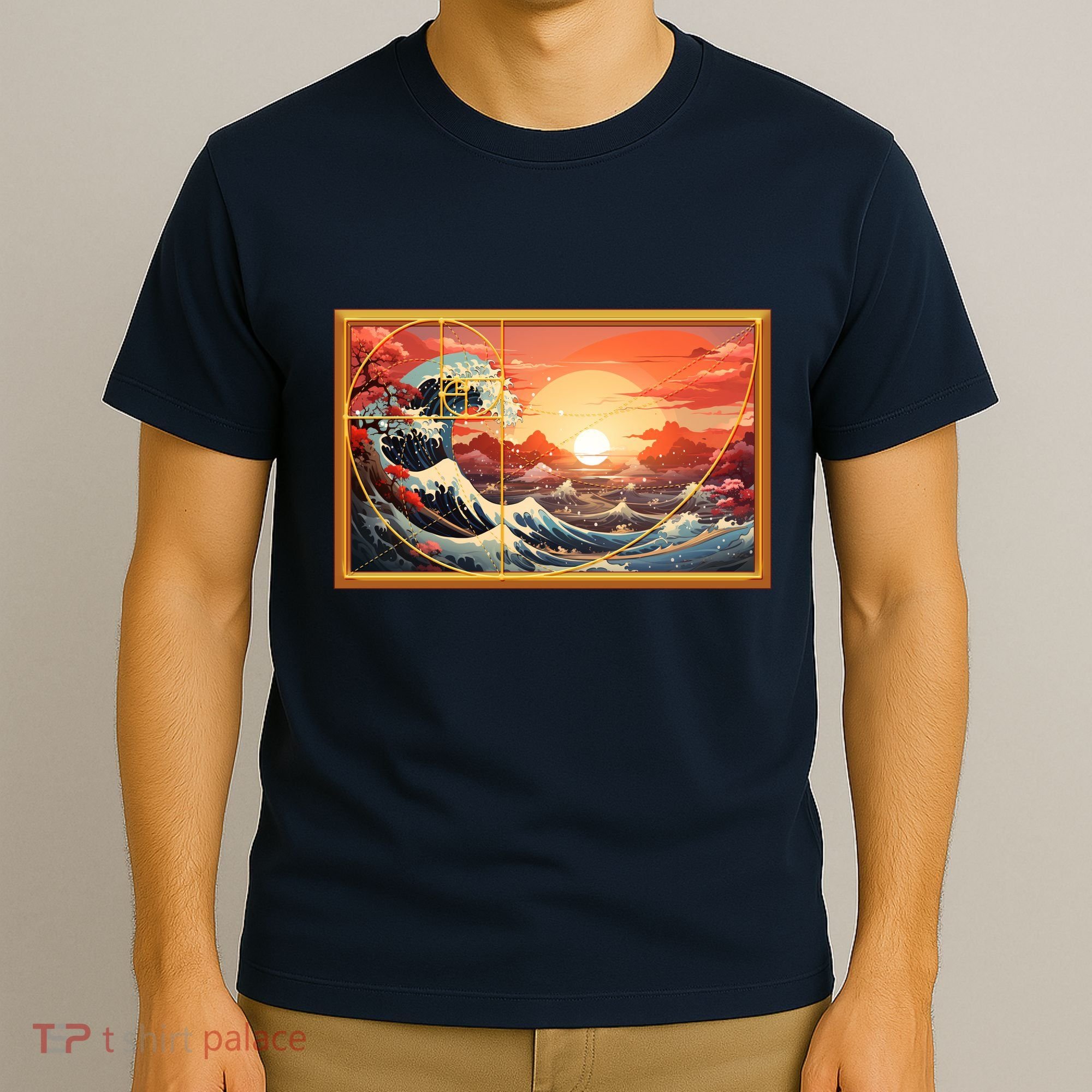 The Great Golden Ratio Wave T-Shirt