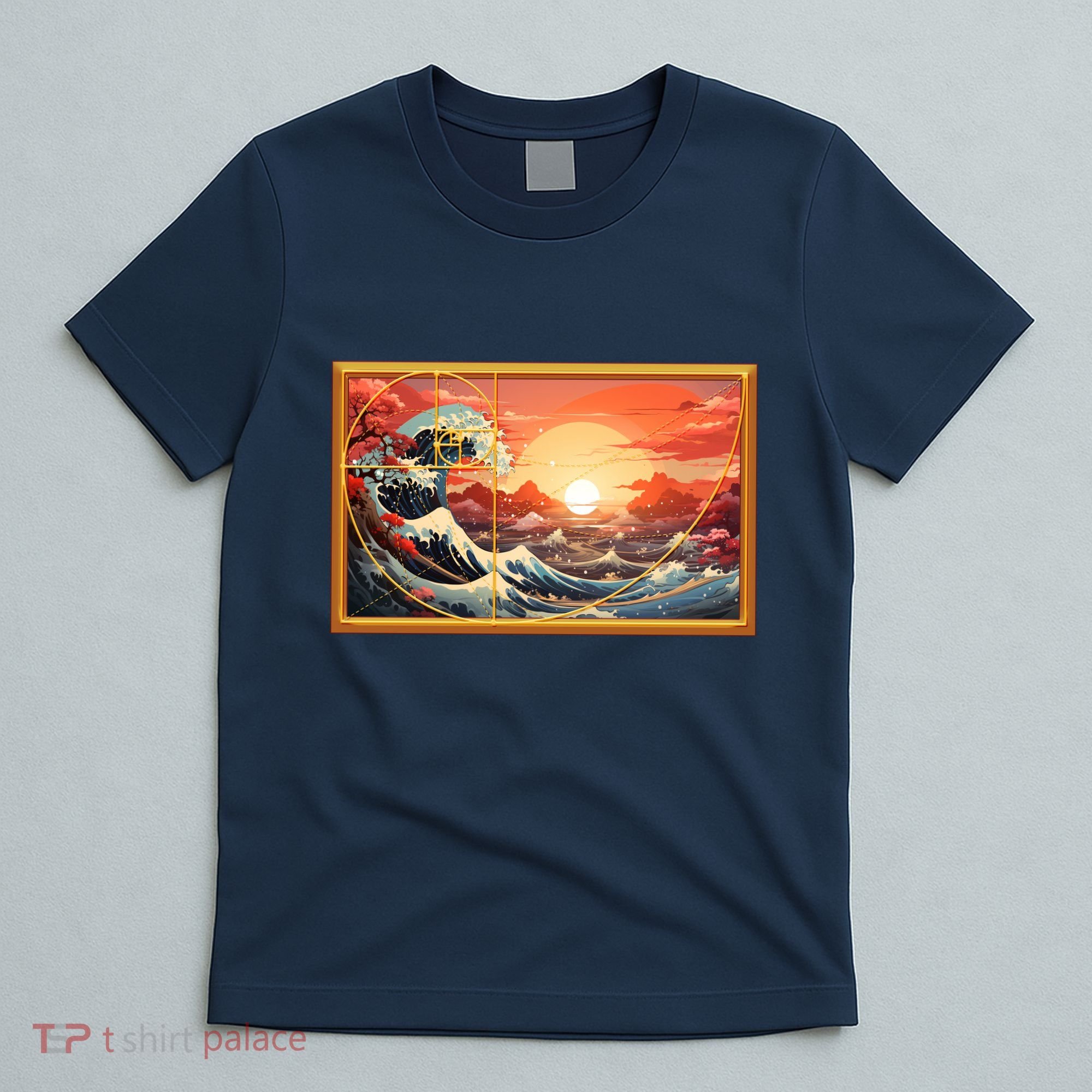 The Great Golden Ratio Wave T-Shirt