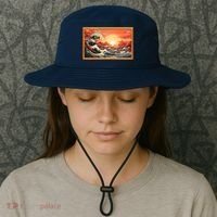 The Great Golden Ratio Wave Bucket Hat thumb 3